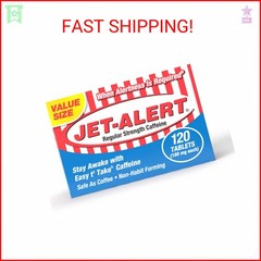 Jet-Alert 100 MG Each Caffeine Tab 120 Count