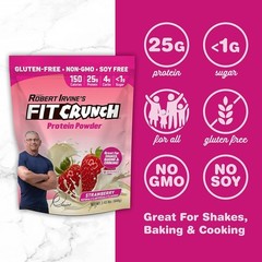Delicious Gluten-Free Strawberry Tri-Blend Protein – Keto and Fitness Friendly