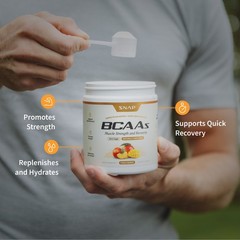 BCAA Amino Energy Powder Nitric Oxide Booster, Pre Workout, Recovery – 2 Flavors