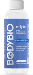 e-Lyte Liquid Electrolytes 4oz Unflavored Zero Sugar Keto Clean Hydration Energy