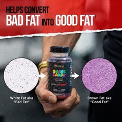 Gains Candy MitoBurn Dietary Supplement 60 Count Weight Loss Fat Burner Capsules