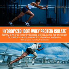 NEW Dymatize ISO100 Hydrolyzed Whey Isolate Protein Powder, Dunkin’ Cappuccino