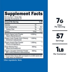 Nutricost Prebiotic Fiber Unflavored (1 Pound) – Vegetarian, Gluten-Free