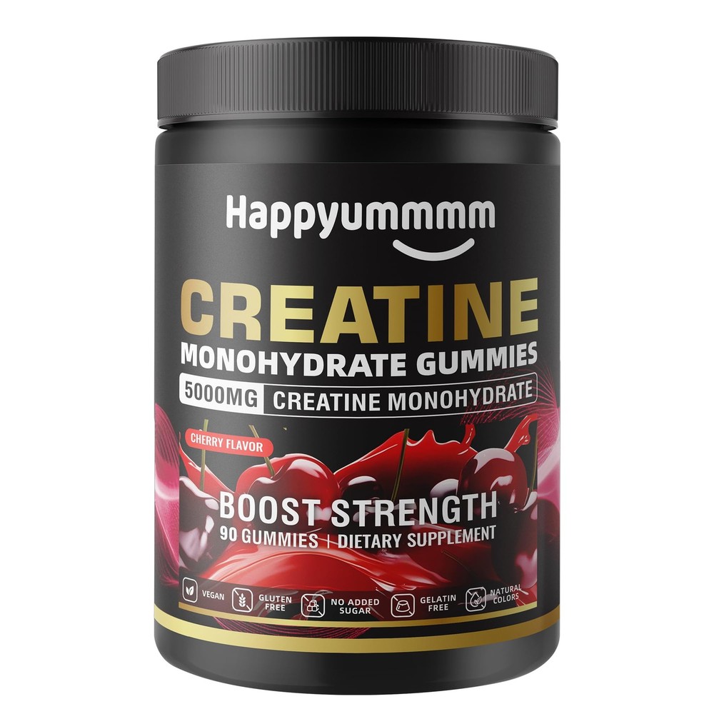 Creatine Monohydrate Gummies, NSF Certified, 5g Dose for Men & Women to Suppo…
