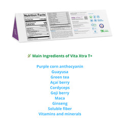 FuXion Vita Xtra T+ Functional Drink with Antioxidants and Daily Active Support