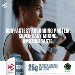 Dymatize ISO100 Hydrolyzed 25g 100% Whey Protein Powder, Fruity Pebbles 1.6 lbs.