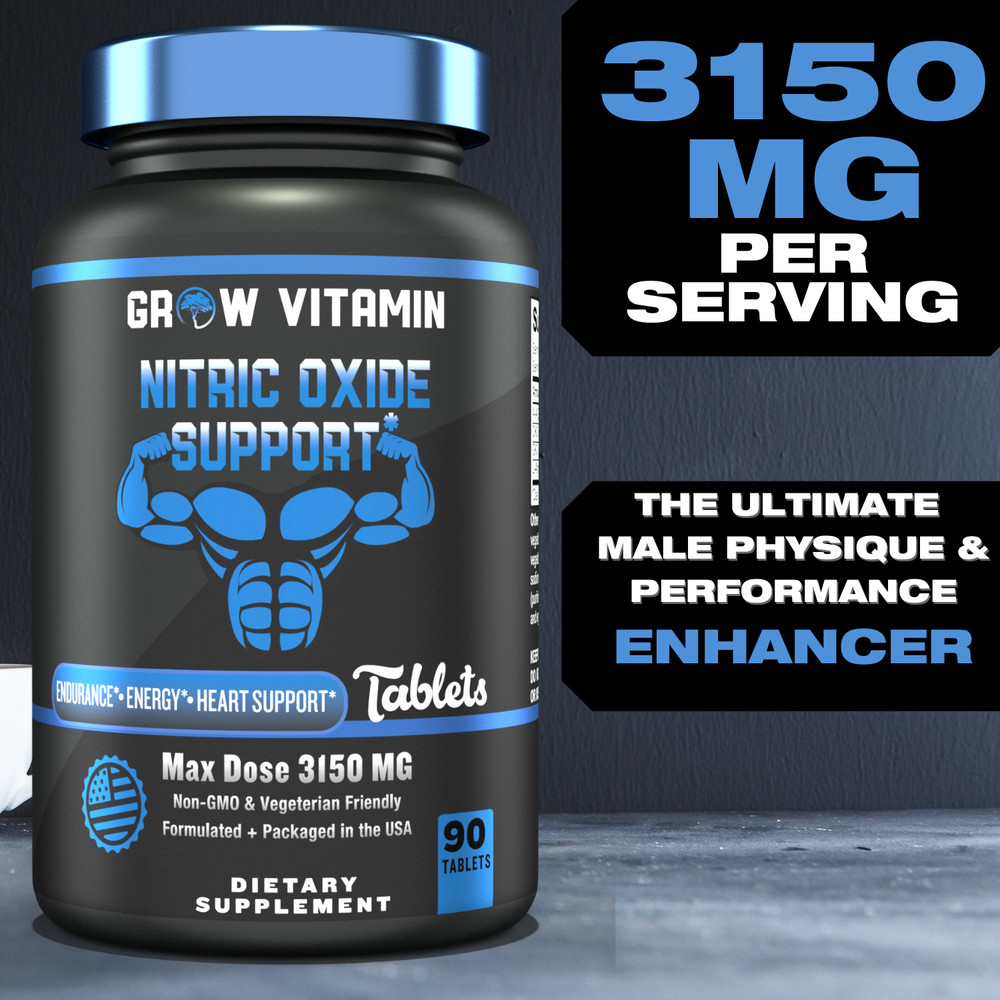 N.O. XT Nitric Oxide Supplement With Nitrosigine L Arginine L Citrulline for M