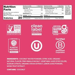 | Plant-Based Electrolyte Drink Mix | No Added Sugar | Tropical Punch