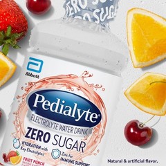 Electrolyte Water Zero Sugar 1L Pack of 4 Hydrating Sports Drink Fruit Punch