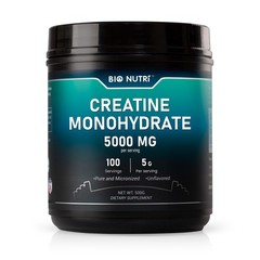 1.1 Lbs Fitness Creatine Monohydrate Powder Unflavored Supports Muscle Energy