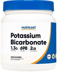 Nutricost Potassium Bicarbonate (2 LB) – 1.3G Per Serving, Non-GMO, Gluten Free