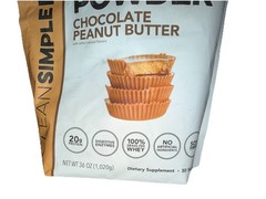 Clean Simple Eats Whey Protein Powder, Chocolate Peanut Butter 30 Servings