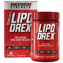 LIPO-DREX Total Body Fat Loss Thermogenic with Muscle Maintenance – 60 Capsules