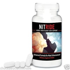 Nitride Nitric Oxide Blood Flow Booster For Male Enhancement & Pre Workout N.O.