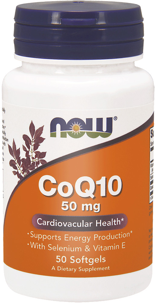 Now Foods Coq10 50 Mg – 50 Softgels