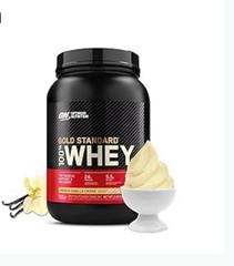 Optimum Nutrition 2730231 Gold Standard 2lbs. Whey Vanilla Crème Protein Powder