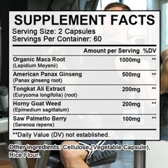 Maca Ginseng Root – Supports Mental Clarity, Energy + Endurance, Healthy Mood