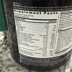 GNC Mega Men Multi Powder, Vanilla, 23 Vitamins & Minerals, 5G Protein, 16.4 oz