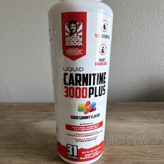 Old School Liquid Carnitine 3000 Plus L-Carnitine Sour Gummy 31 Serv 15.7oz