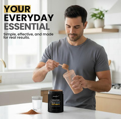Creatine Monohydrate Powder – 500g (5g per Serving), Creatine Powder Unflavored