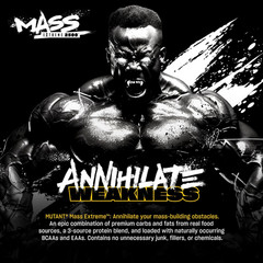 Mass Extreme Gainer Protein Powder – High Calorie Weight Gainer with Whey Protei