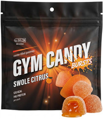 Protein Gummies – Gym Candy Bursts – 5 Pack Case