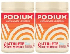 2 – Podium Athlete Pre-Workout Dietary Supplement Raspberry Powder 243G 8.57 oz
