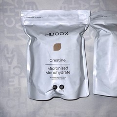 2 PACK LOT HBOOX ProMix Creatine Monohydrate Powder STICKS Unflavored MICRONIZED