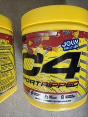 2 Cans C4® Sport Ripped, Pre-Workout, Jolly Rancher Cherry, 9.4 oz ea. exp 4/28