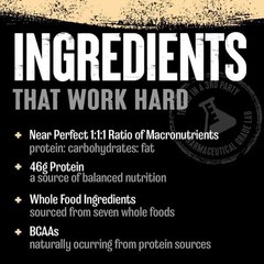 Animal Meal Balanced Whole Food Meal Replacement Protein Powder Egg Beef 5 Lb