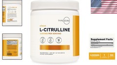Unflavored L-Citrulline Base Powder – 100 Servings, 3,000mg for Performance
