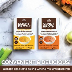 Country Farms Skinny Broth 7-Day Plan, Instant Chicken 7 Count (Pack of 2)