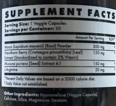 Brutal Force H Bulk Muscle Endurance Recovery Maca Test Booster 30 Caps 10/26