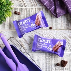Quest Nutrition Bake Shop Chocolate Brownies 10G Protein 2G Net Carbs 1G Sugar