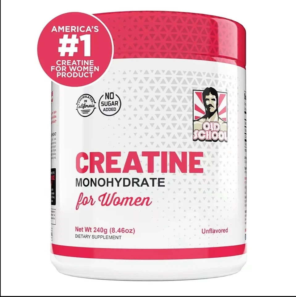Old School Labs Creatine Monohydrate to Support Women 240g 30 Servings