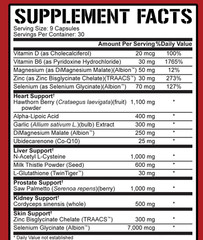 RICH PIANA 5% NUTRITION LIVER AND ORGAN DEFENDER 270 Capsules Cycle Support PCT