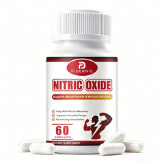 Nitric Oxide Booster 60 Capsules Muscle Pump Workout Support
