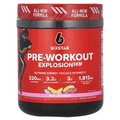Pre-Workout Explosion 2.0, Pink Lemonade , 9.63 oz (273 g)