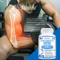 Calcium Magnesium Zinc Chondroitin Turmeric and MSM -Bone and Joint Support Caps