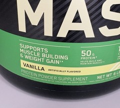 Optimum Nutrition Serious Mass Gainer Protein Powder, Vanilla 6lbs, Ex. 2/2028