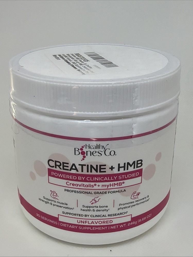Creatine HMB Powder, 5g Creatine Monohydrate With 3g HMB, Creatvitalis And myHMB