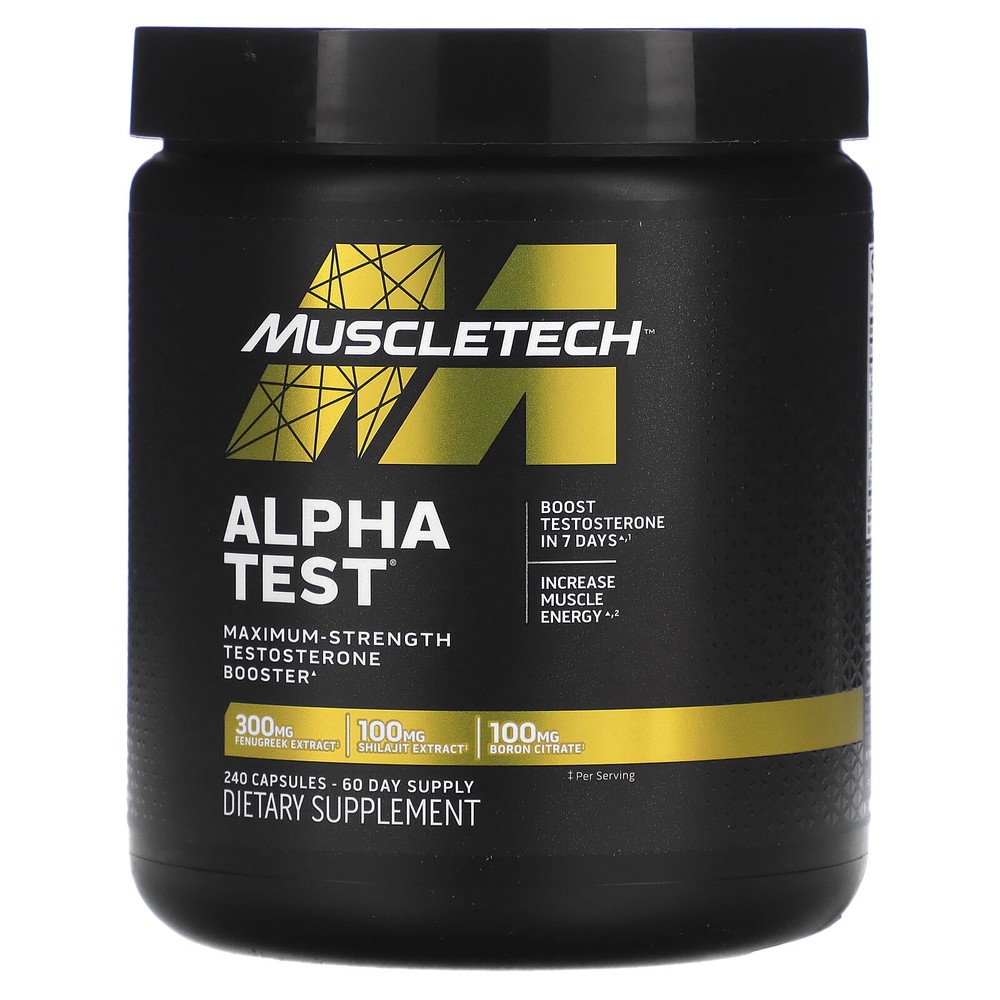 Alpha Test, 240 Capsules