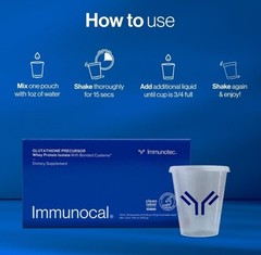 Immunocal Glutathione Precursor By Immunotec – 30 Pouches – Brand New!!
