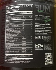 RAW NUTRITION X CBUM THUPER THAVAGE PRE-WORKOUT Citrus Grapefruit 20 Servings
