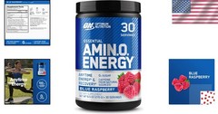 Essential Amino Energy – 30 Servings of Blue Raspberry for Anytime Energy Boost