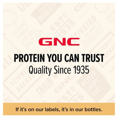 GNC Whey Protein Creamy Vanilla 16 Servings 25g Protein