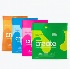 Create Creatine Monohydrate Gummies – Choose Flavor – Free Shipping