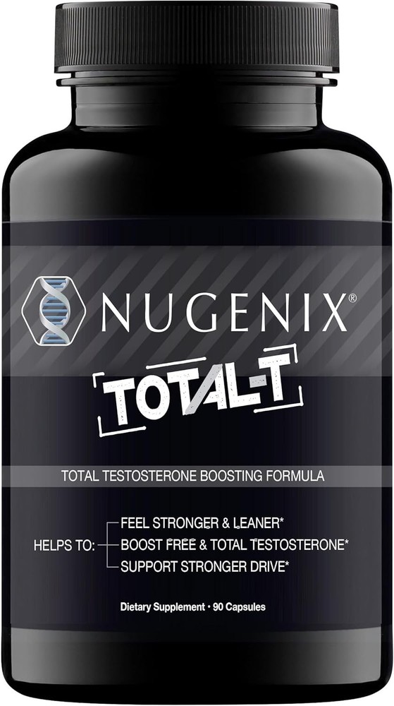 Nugenix Total-T, Free and Total Testosterone Booster 90 Count (Pack of 1)