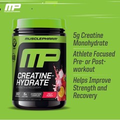 Muscle Pharm Creatine Monohydrate Hydration Complex – Fruit Punch 60 servings