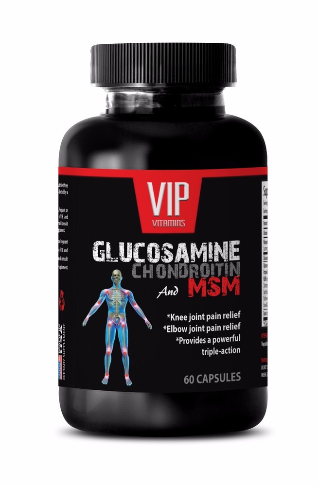 Wellness formula tablets 180 – GLUCOSAMINE & MSM COMPLEX — 1B – glucosamine